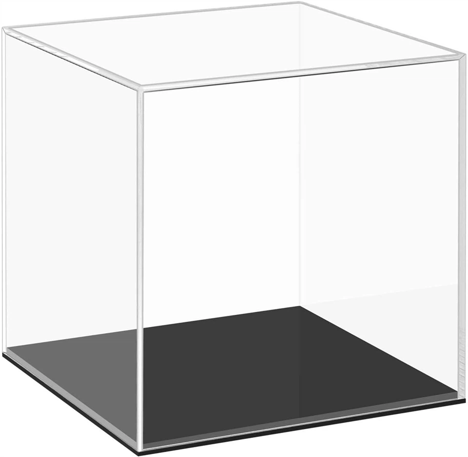 Clear Acrylic Box With Hinged Lid