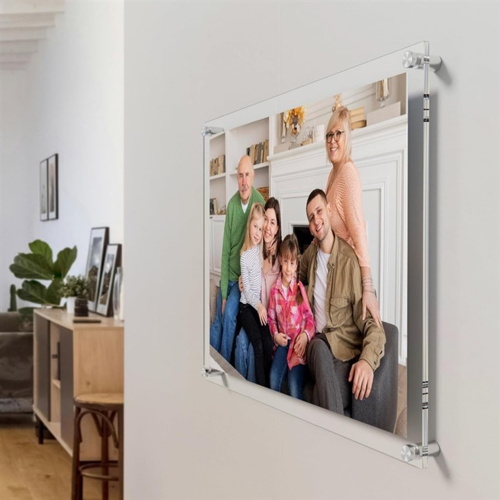 Acrylic Picture Frames With Standoffs high quality
