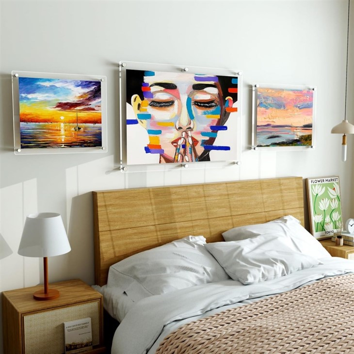 Acrylic Picture Frames With Standoffs high quality