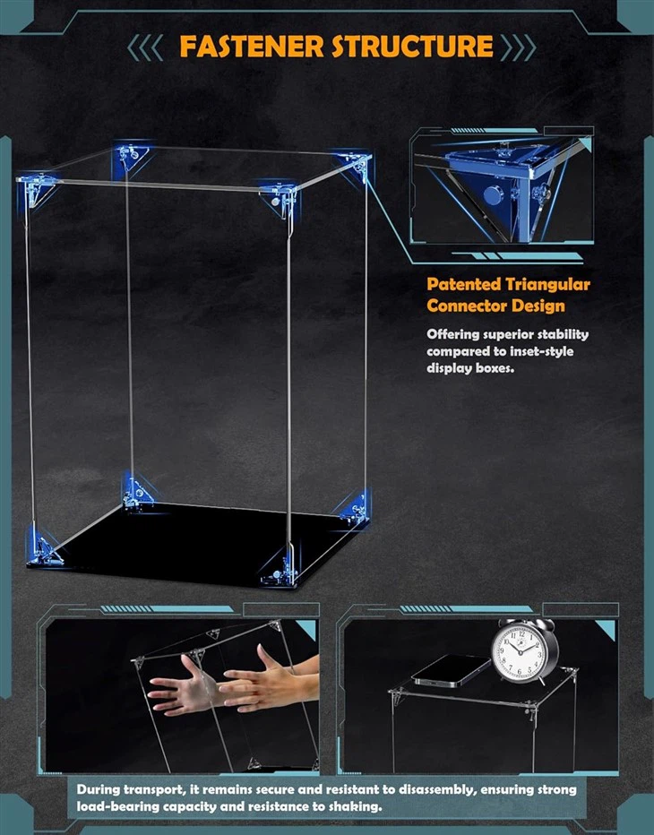 Flat Pack Acrylic Box manufacturers