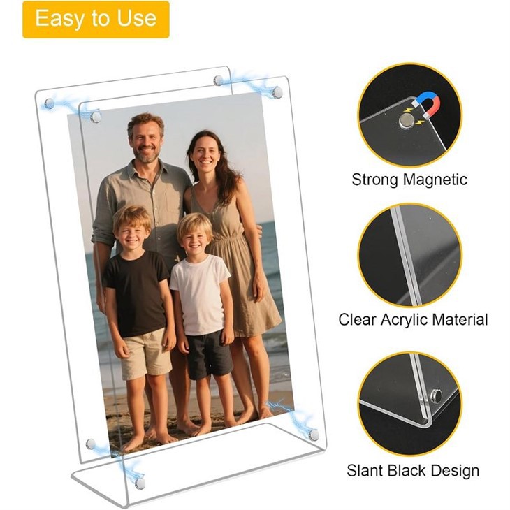 L Shaped Acrylic Frame high quality