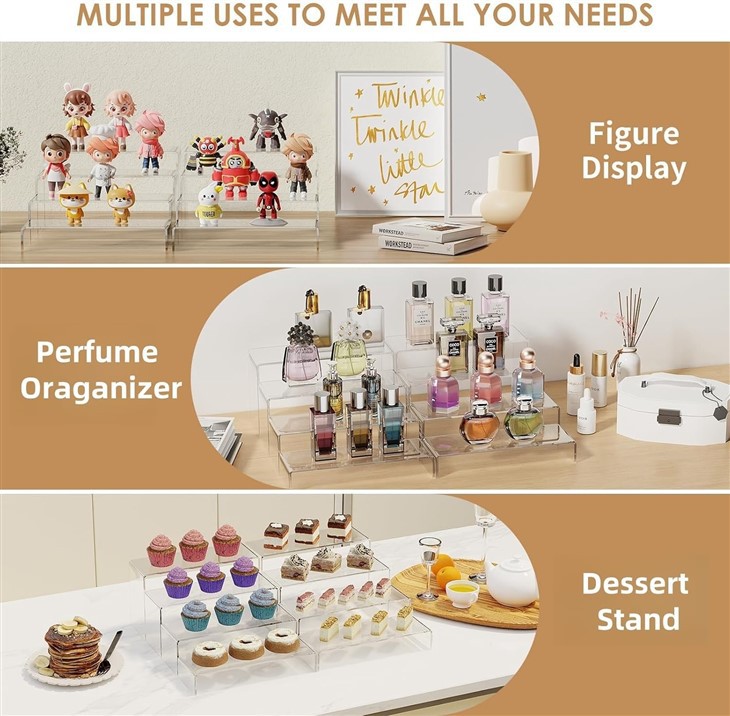 U Shaped Acrylic Risers high quality