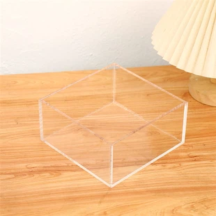 5 Sided Clear Acrylic Box