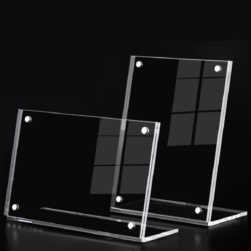 L Shaped Acrylic Frame factory