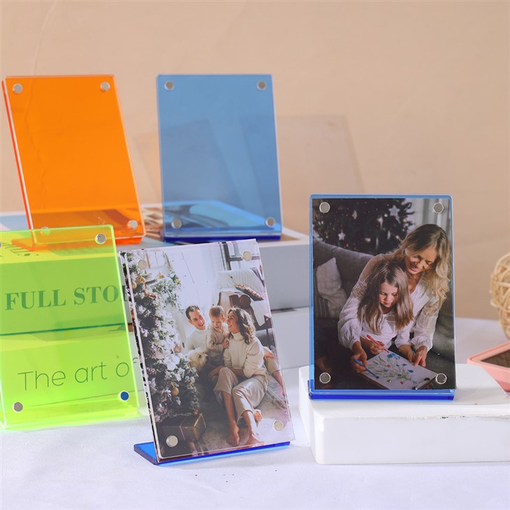L Shaped Acrylic Frame