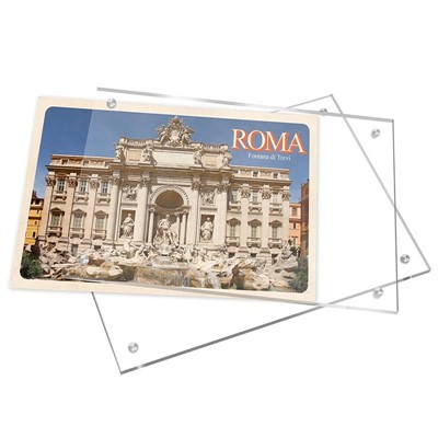 Magnetic Acrylic Photo Frame With Stand