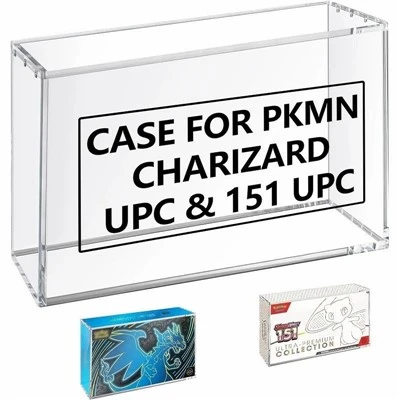 Pokemon 151 UPC Acrylic Protector Box