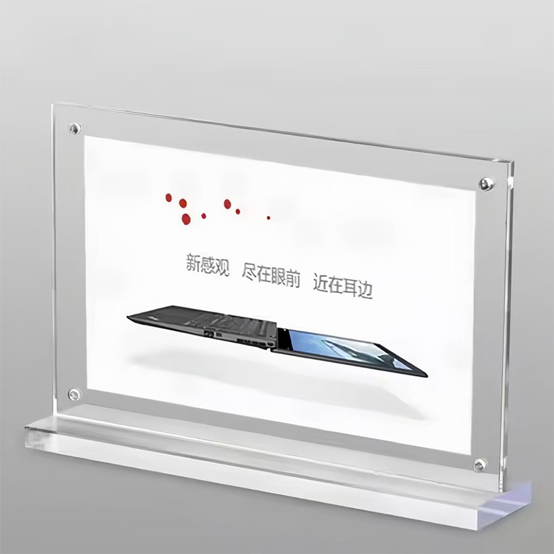 T Shape Acrylic Sign Holder best