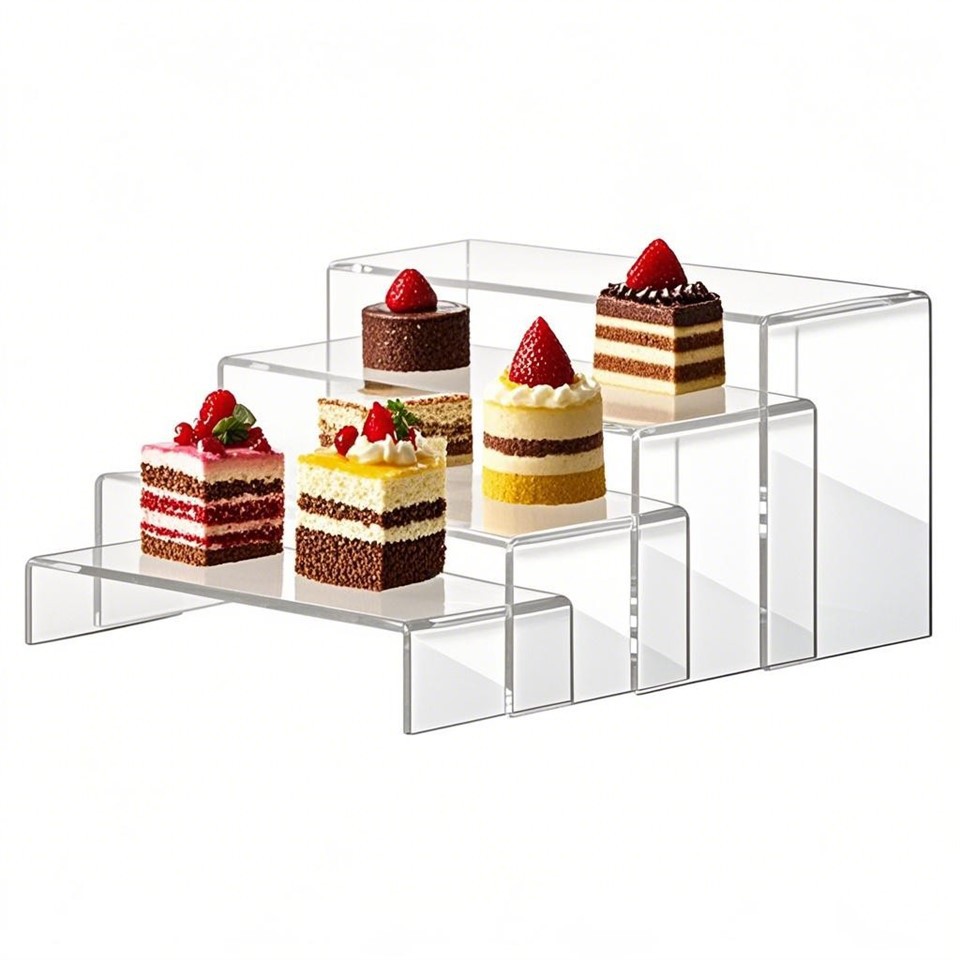 U Shaped Acrylic Risers factory
